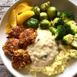 Kichererbsen Frikadellen - einfaches vegetarisches Rezept